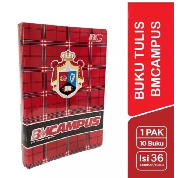 

Buku Tulis Campus BMB 36 Lembar / 1 Pak @10 Buku