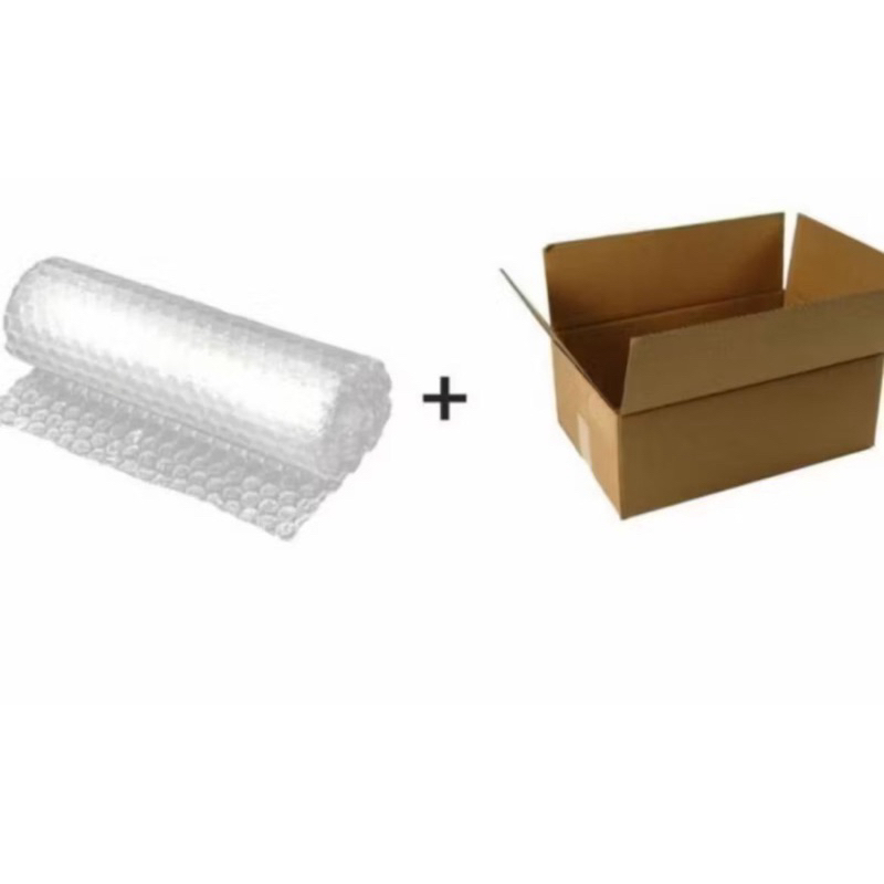 

kardus & bubble wrap (paking tambahan biar paket lebih aman)
