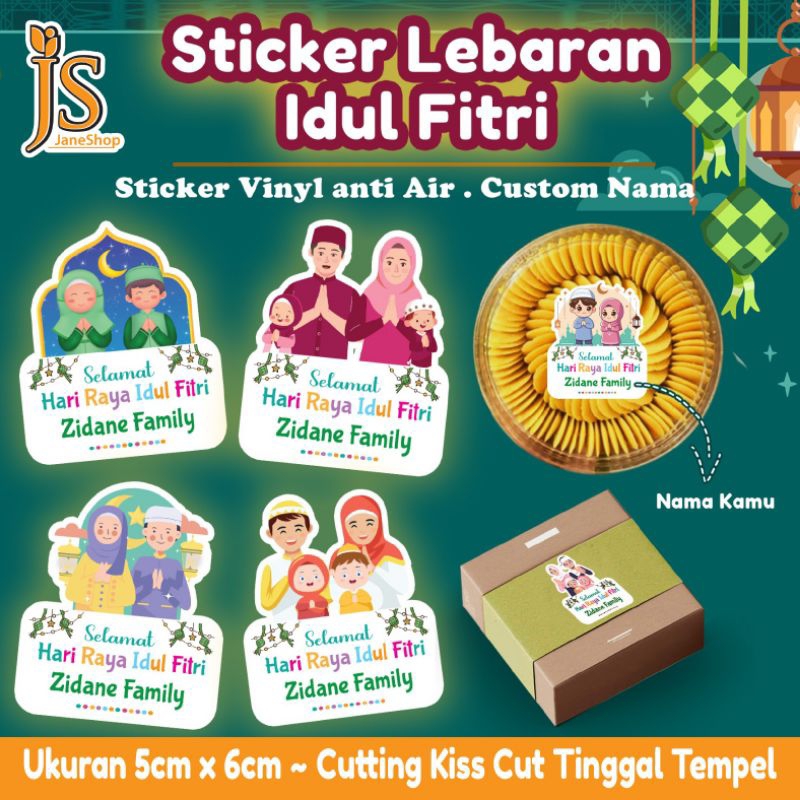 

Isi 30pcs Stiker Toples Idul Fitri Karakter / Sticker Bento Lebaran / Sticker Kiss Cut / Stiker Kemasan Parcel / Sticker Ham Pers Lebaran