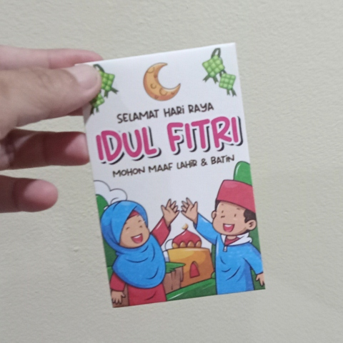 

Amplop Lebaran Angpao Hari Raya Idul Fitri Islami Kertas kartu Angpau muslim Unik Lucu Aesthetic Murah Praktis