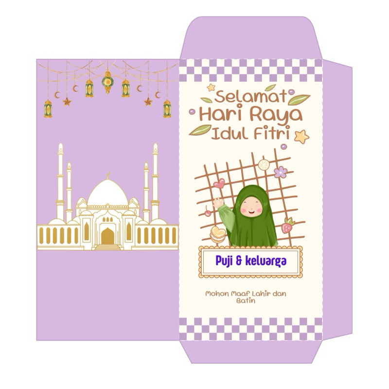 

amplop lebaran ukuran panjang