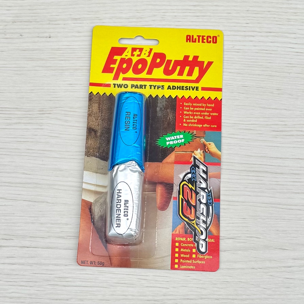 Lem Porting Alteco Epo Putty 50 gram lem kapal tahan panas
