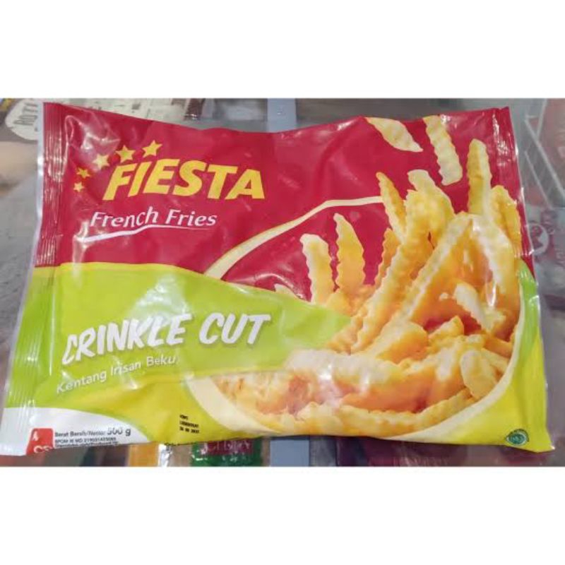 

FIESTA KENTANG CRINKLE CUT 500G