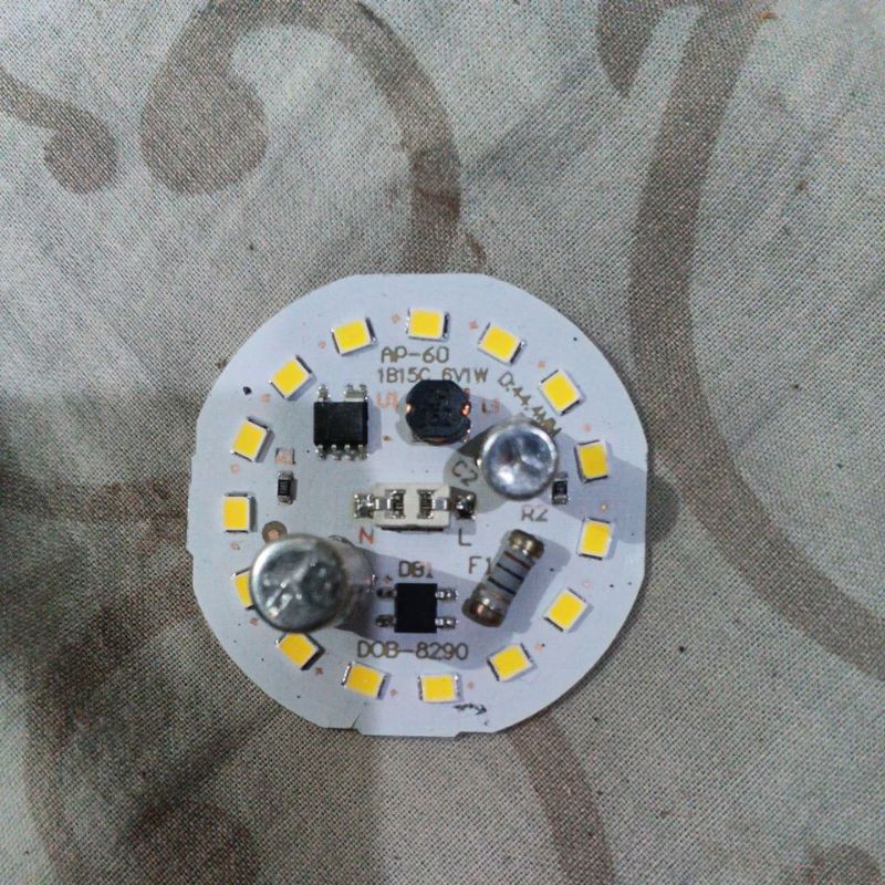 LED AC DOB  12w PUTIH