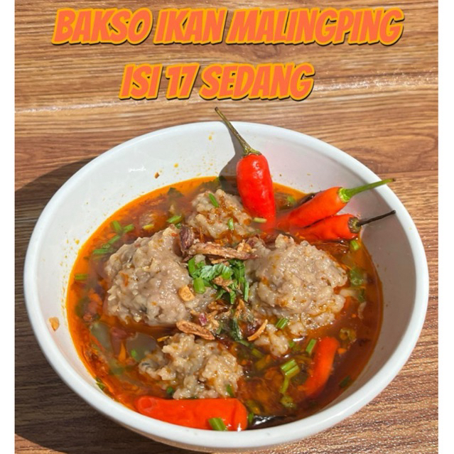 

Bakso ikan malingping ( isi 17)