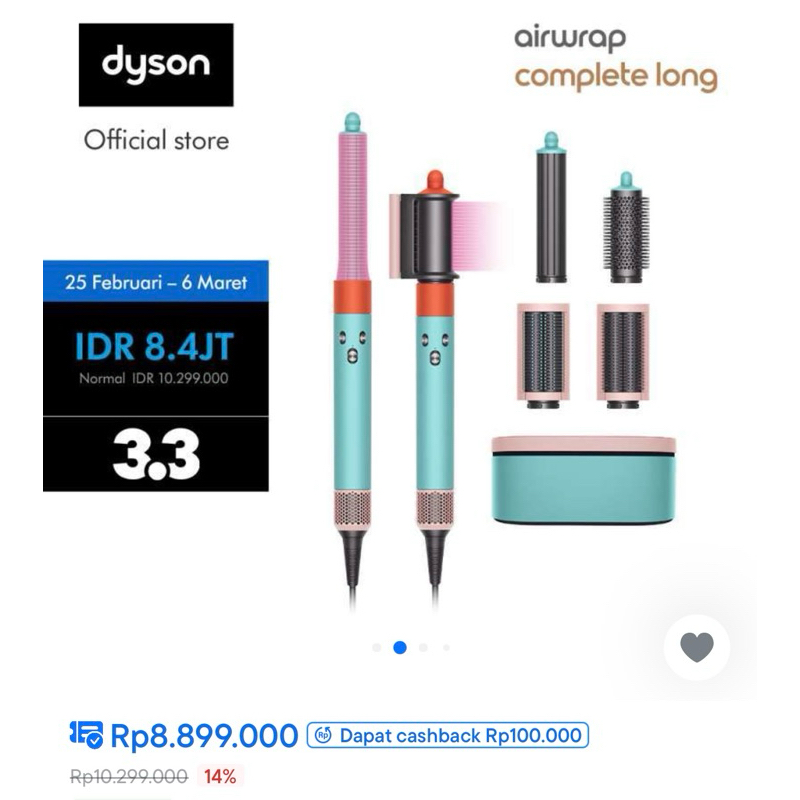 hairdryer dyson like new