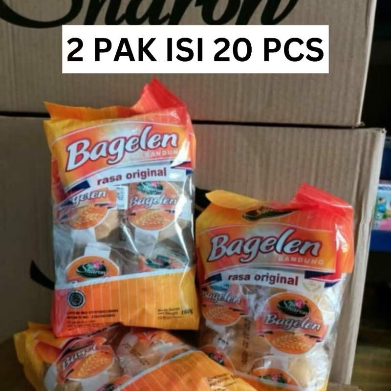 

(2 PAK ISI 20 PCS) SHARON BAGELEN KUE KERING LEBIH ENAK DAN PRAKTIS