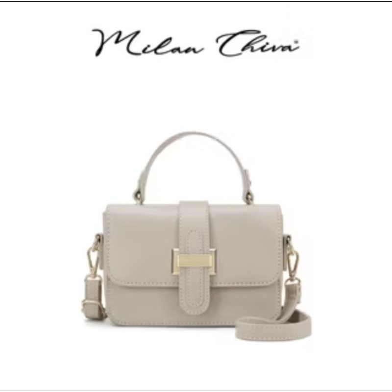 preloved tas milan chiva (elvira bag) warna khaki