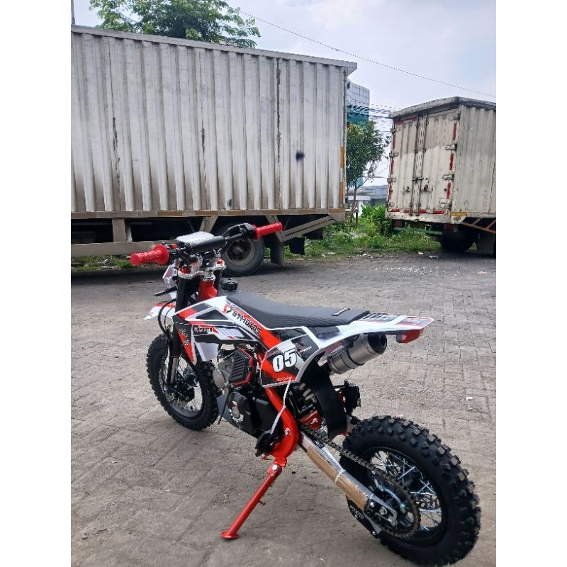 trail mini anak symotos  50 cc matic+spidoneter