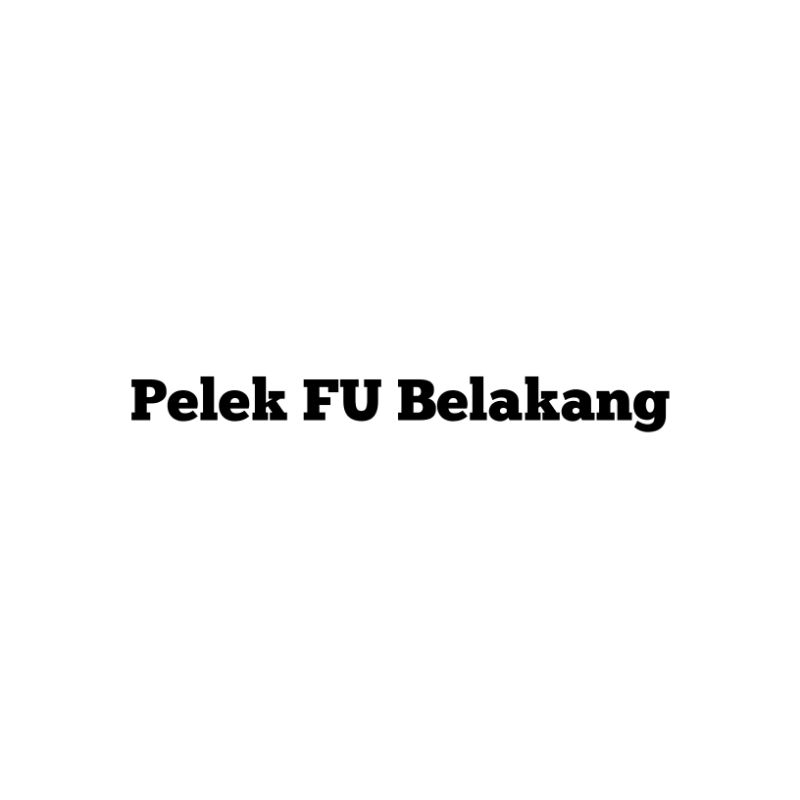 Velg FU belakang (tromol)