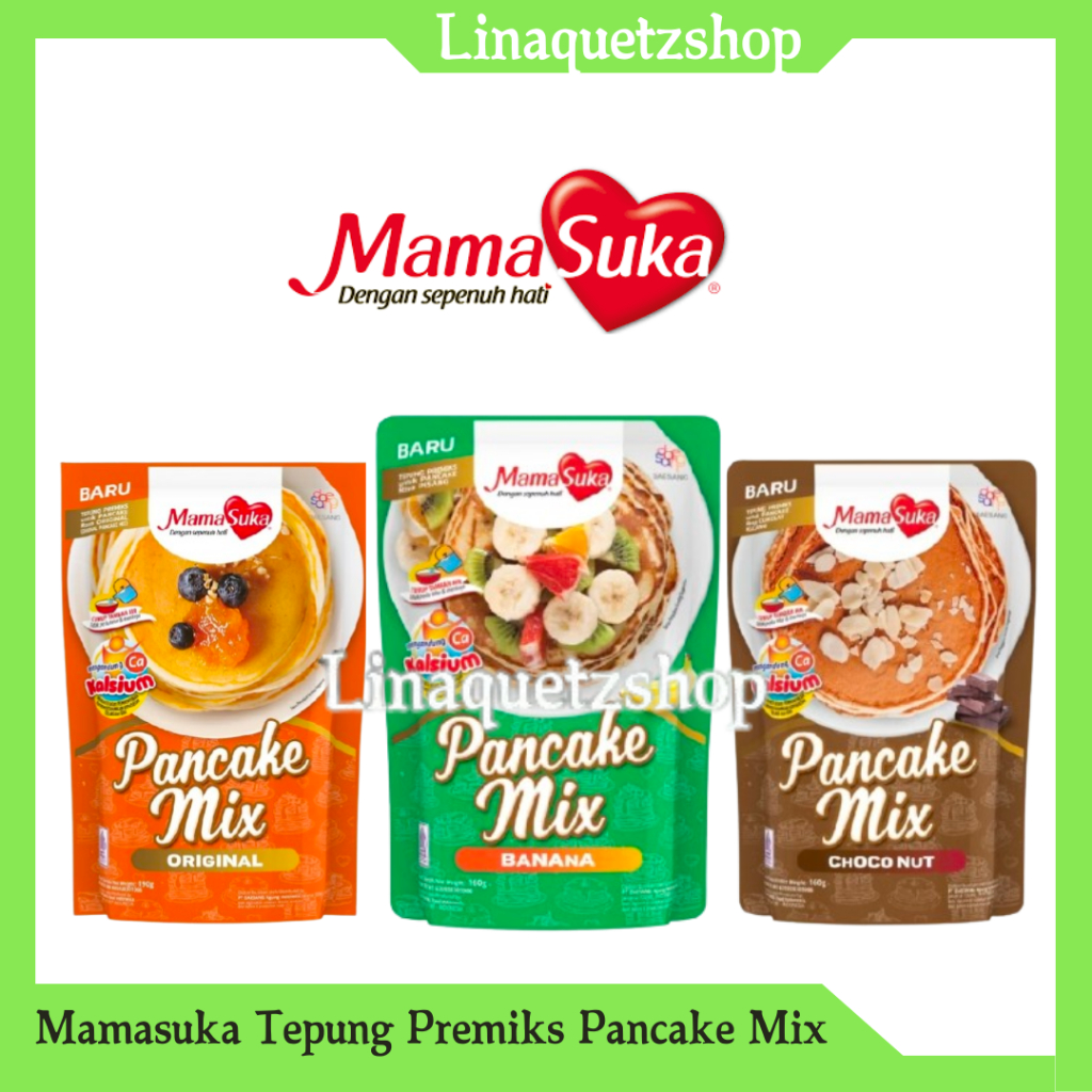 

MAMASUKA Tepung Premix Pancake Mix Berkalsium