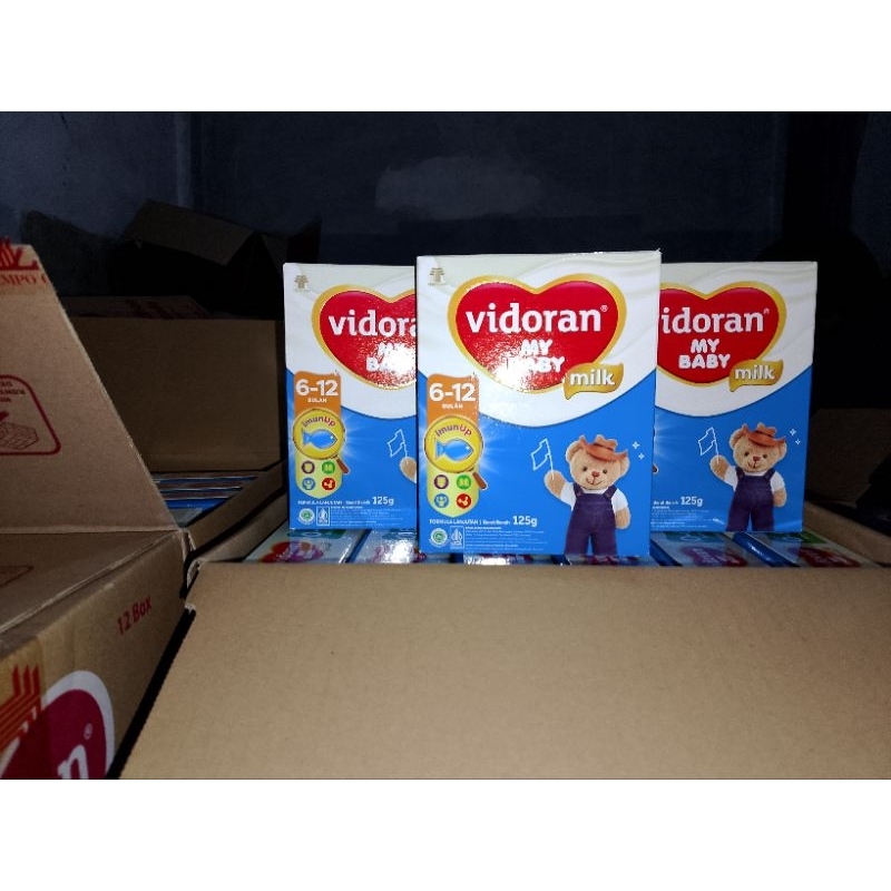 

vidoran 6-12 125 grm paket isi 3