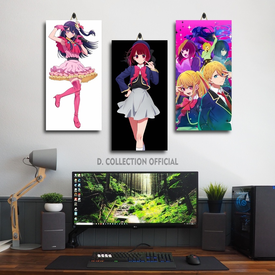 Poster Dinding Besar Karakter Anime Waifu Oshi No Ko / D. Collection Official /1B5|YZ4YW