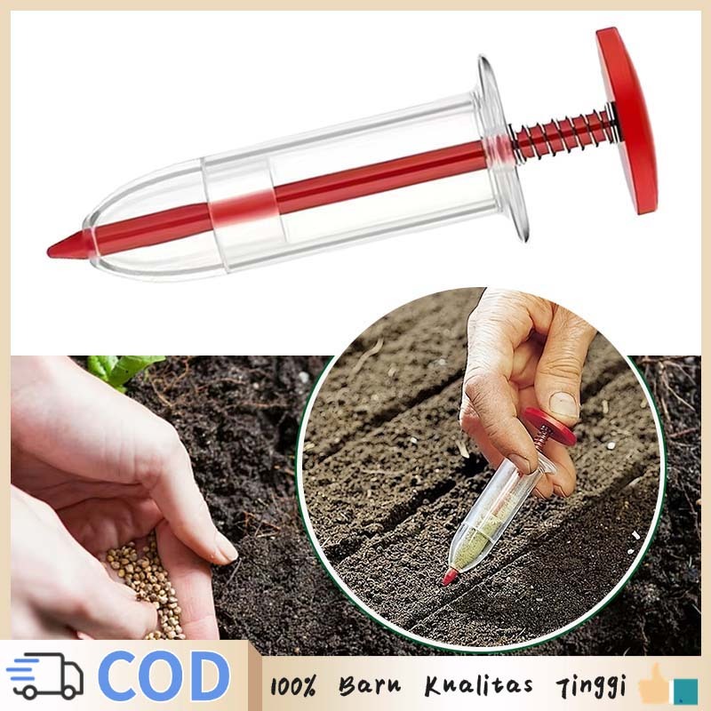 Alat Semai Bibit Cabe Alat Semai Benih Mini Syringe Planter Penabur Bibit Alat Semai