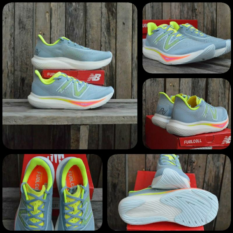 SEPATU RUNNING SIZE 37 (23.5CM) FUELCELL REBEL V3 RESMI MAP