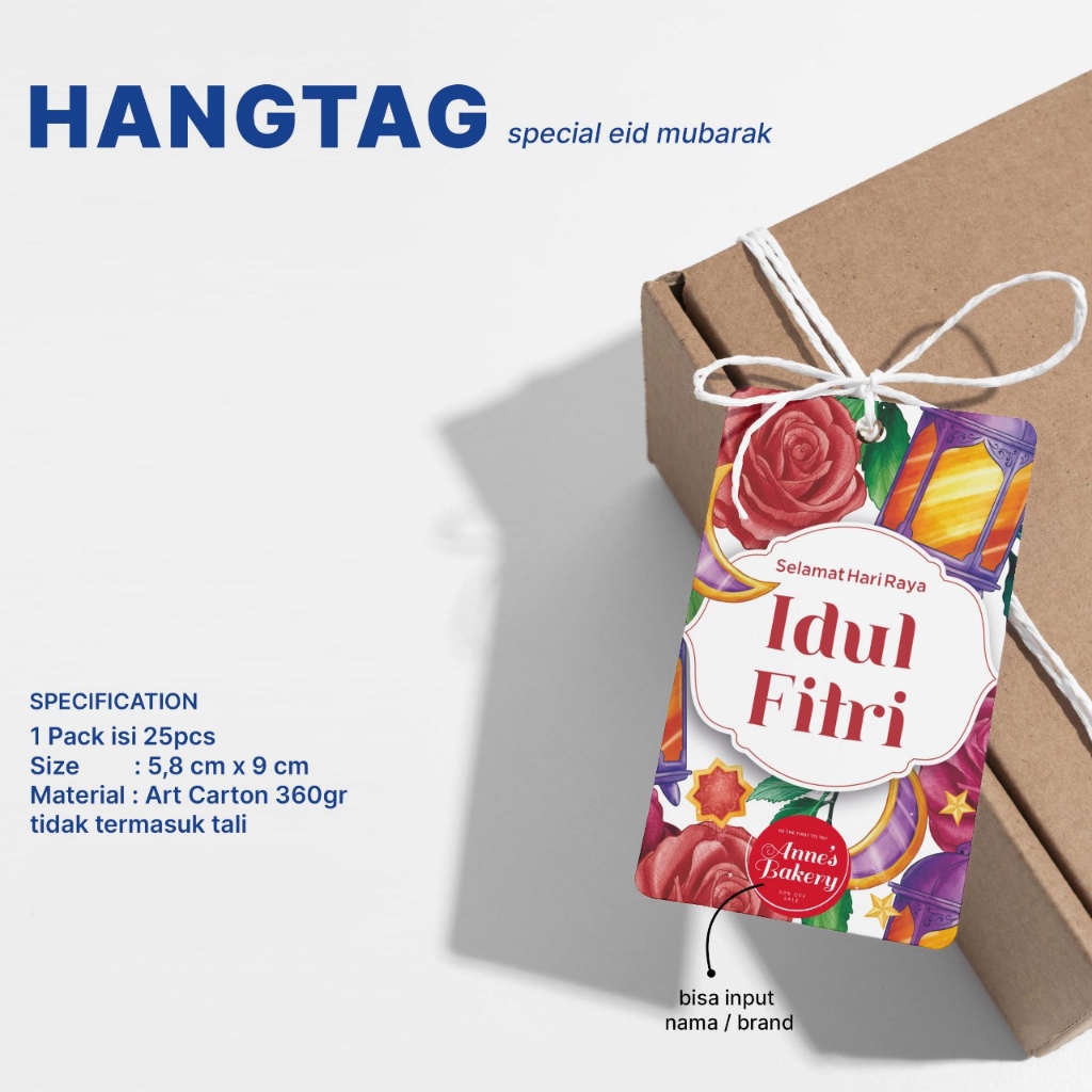 

HANGTAG LEBARAN IDUL FITRI / HANGTAG MURAH / HANGTAG LEBARAN / HANGTAG IDUL FITRI / GIFT IDUL FITRI / HAMPERS / HANGTAG LEBARAN / LABEL LEBARAN