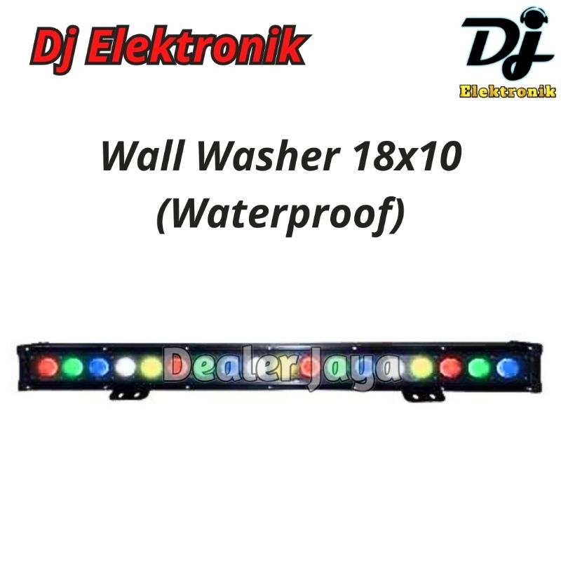 Lampu WallWasher / Wall Washer 18x10 WATERPROOF - Lampu Sorot Led Panggung Lighting
