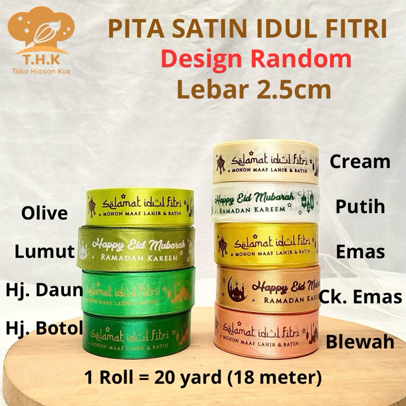 

PTL3 - Pita Satin IDUL FITRI LEBARAN