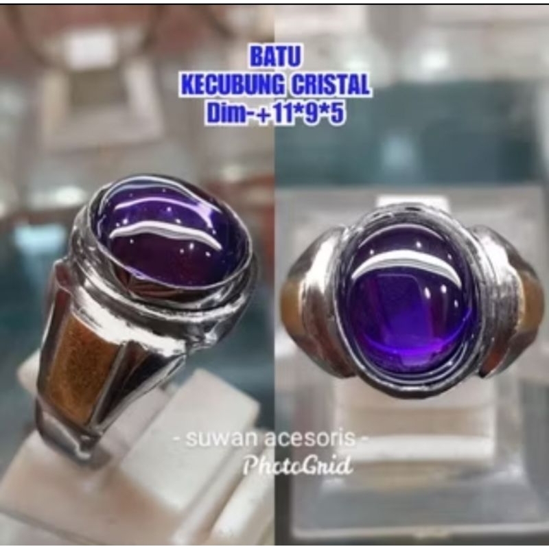 Cincin batu kecubung