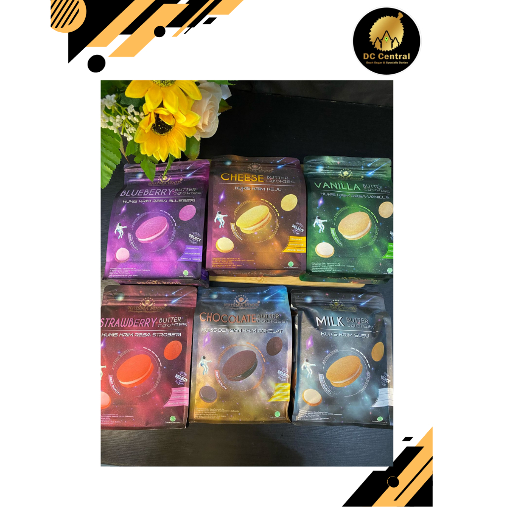 

Krisma Food Butter Cookies Galaxy 100g Butter Cookies ALL VARIANT