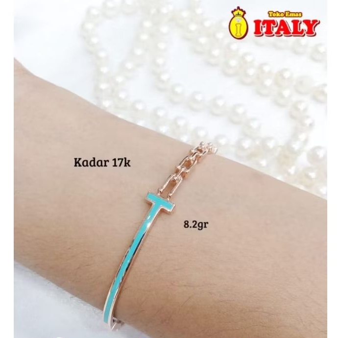 gelang emas tua variasi tifany