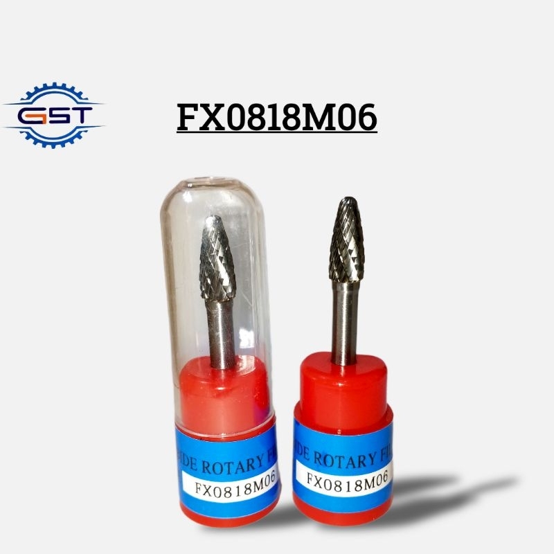 FX0818M06 mata bor tuner 6 × 8 carbide mata Cuner porting Rotary 2 arah