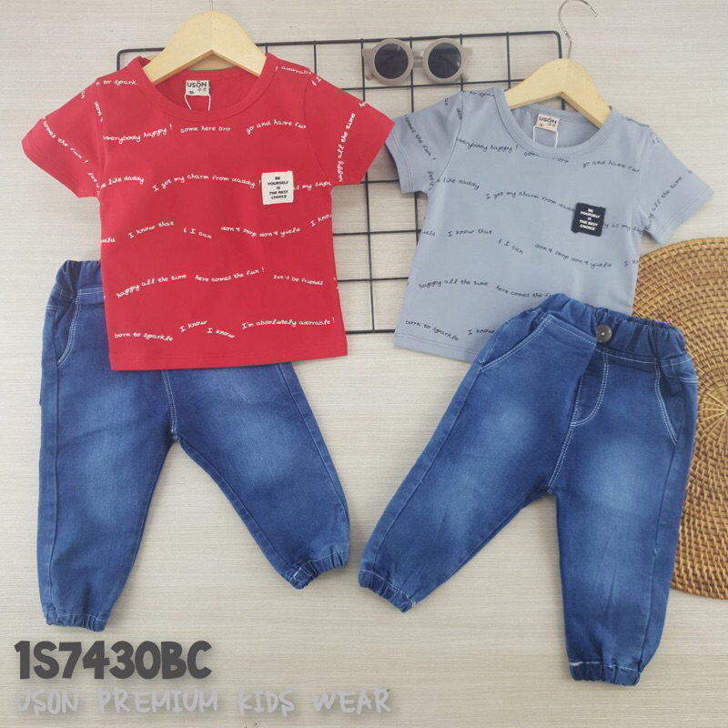Uson Stj Pjg Jgr 6 / Setelan Anak / setelan Baju dan Celana Anak / Setelan Anak Terbaru / Setalan Ha