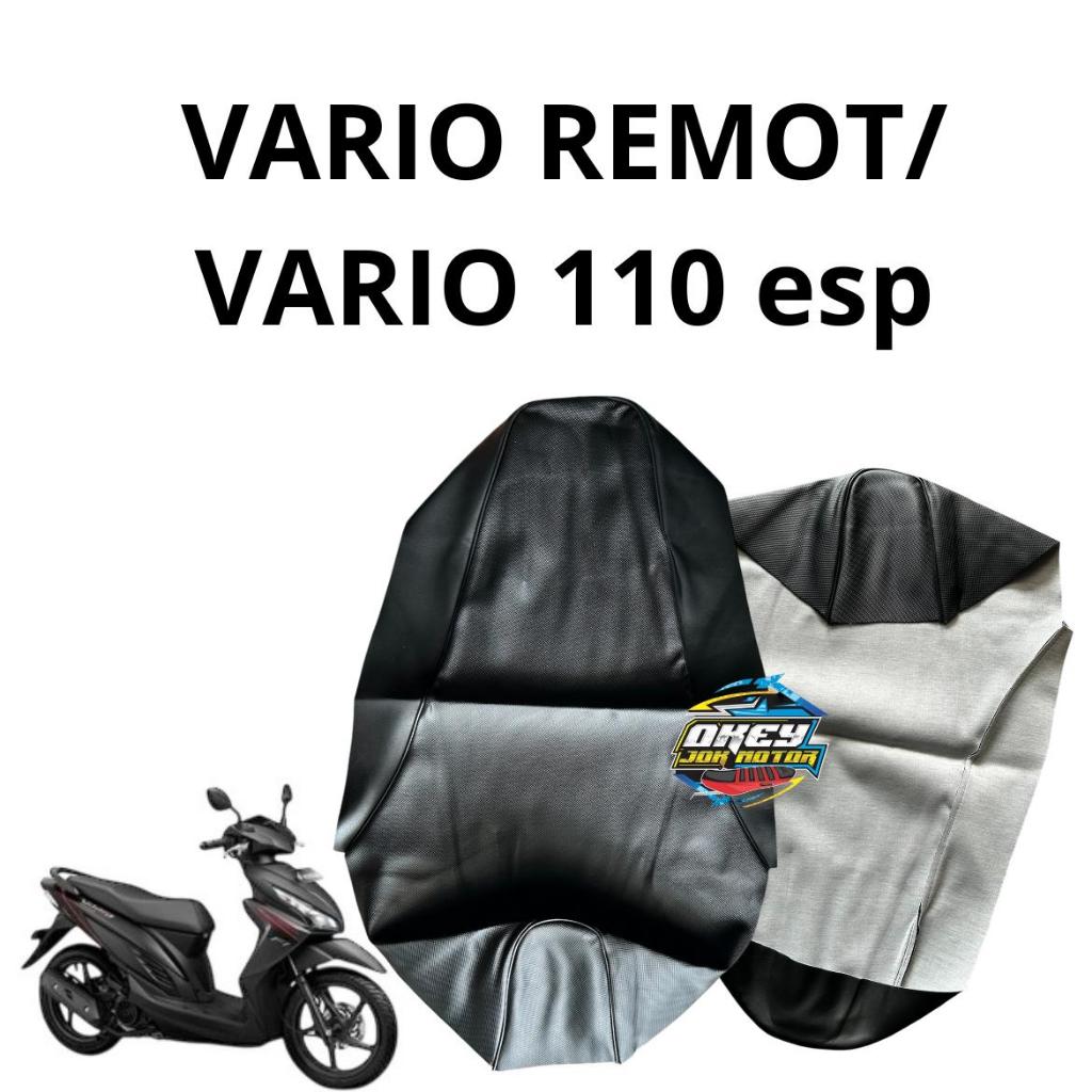 kulit jok motor vario 110 eSp/sarung jok vario 110 remot/VARIO REMOT BAHAN ORIGINAL