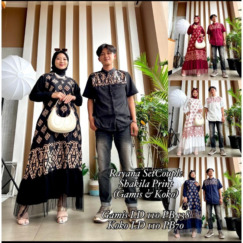 setelan etnik syakila