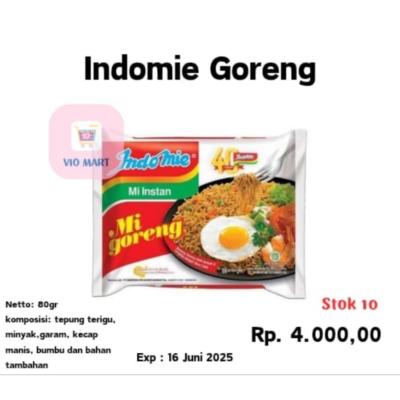

Indomie Goreng