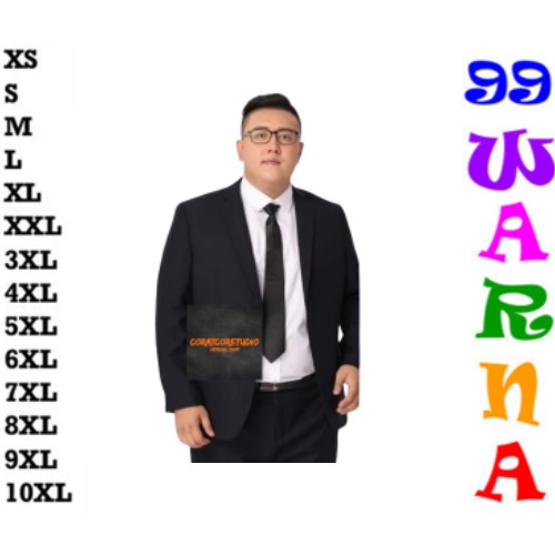 29 WARNA WARNI FORTKLASS FORTGLASS RISRUS FASHION CAPTAIN Blazer Cowok Jas Pria Long Suit Basic Plai