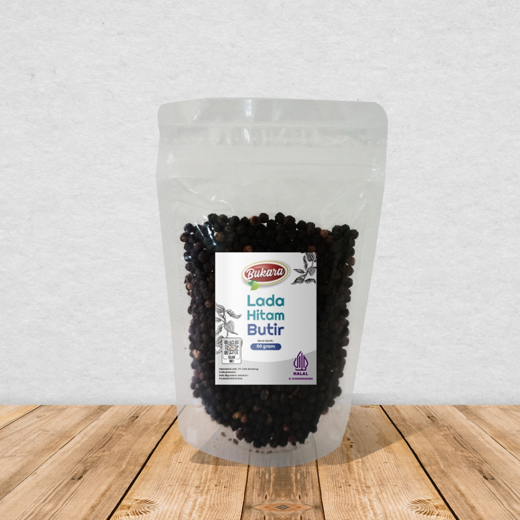 

Lada Hitam Butir 50gram/ Merica Hitam Butir Premium Quality