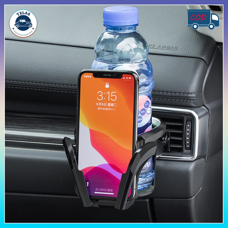Cup Holder Mobil Car Phone Holder Car Cup Holder 2-in-1 Mobil Cup Holder
