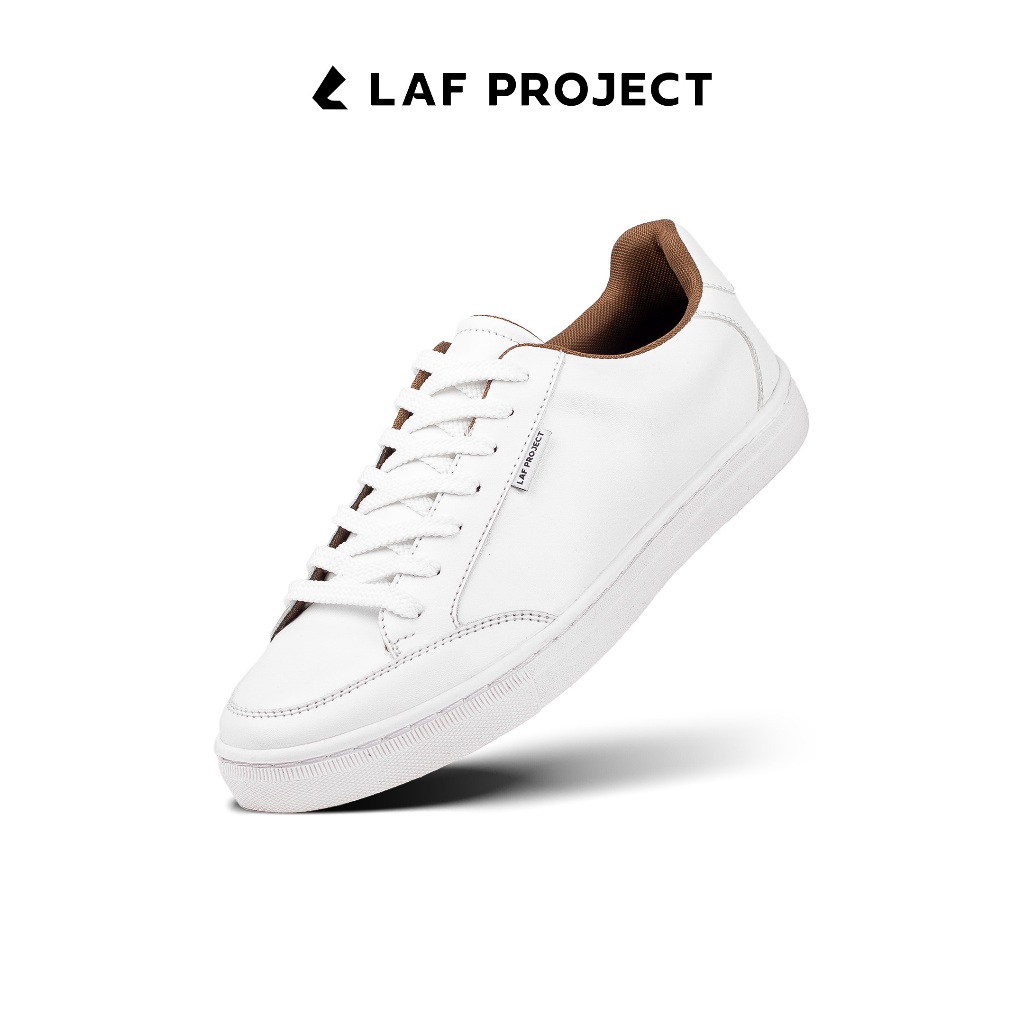 LAF Project - Sepatu Sneakers Pria Putih Tali Casual Vero