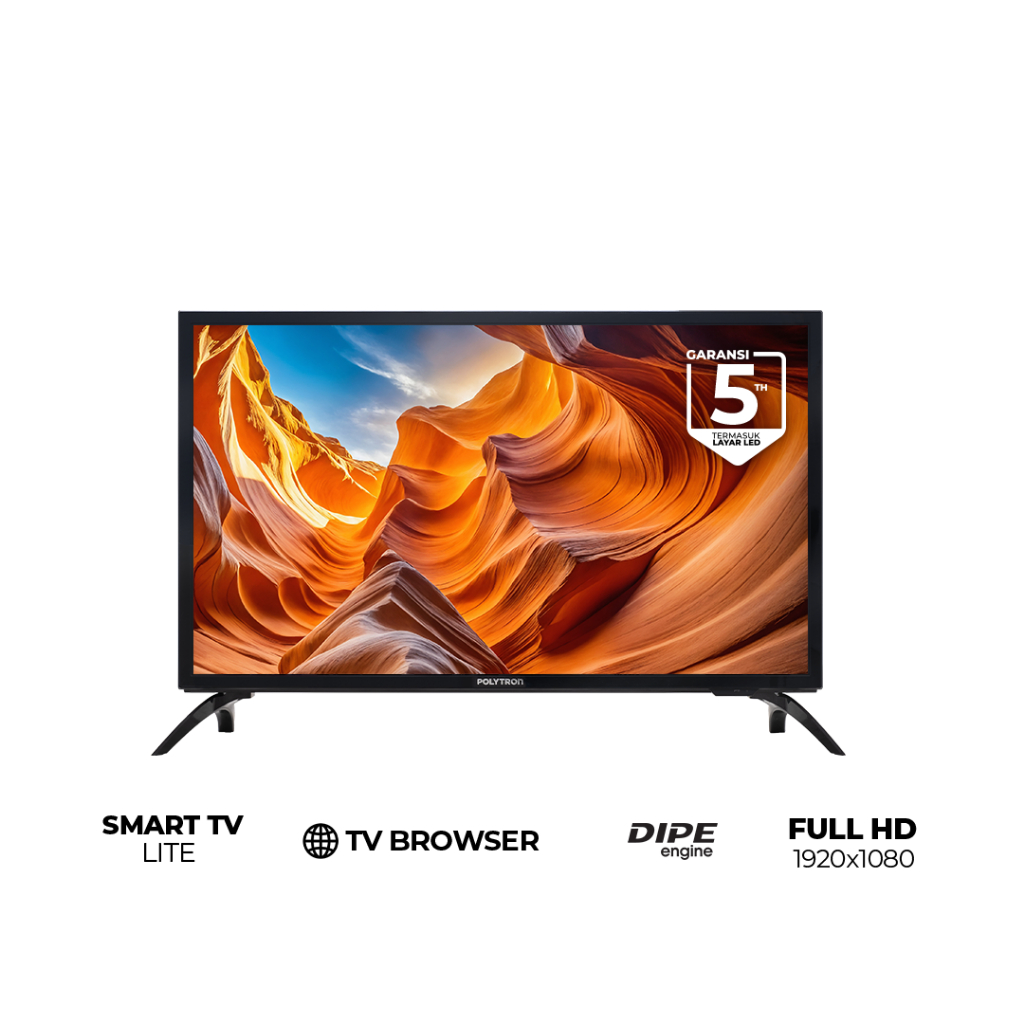 POLTYTRON LED Digital Smart TV 24 inch PLD 24CV1869 - Nuansa Elektronik Denpasar
