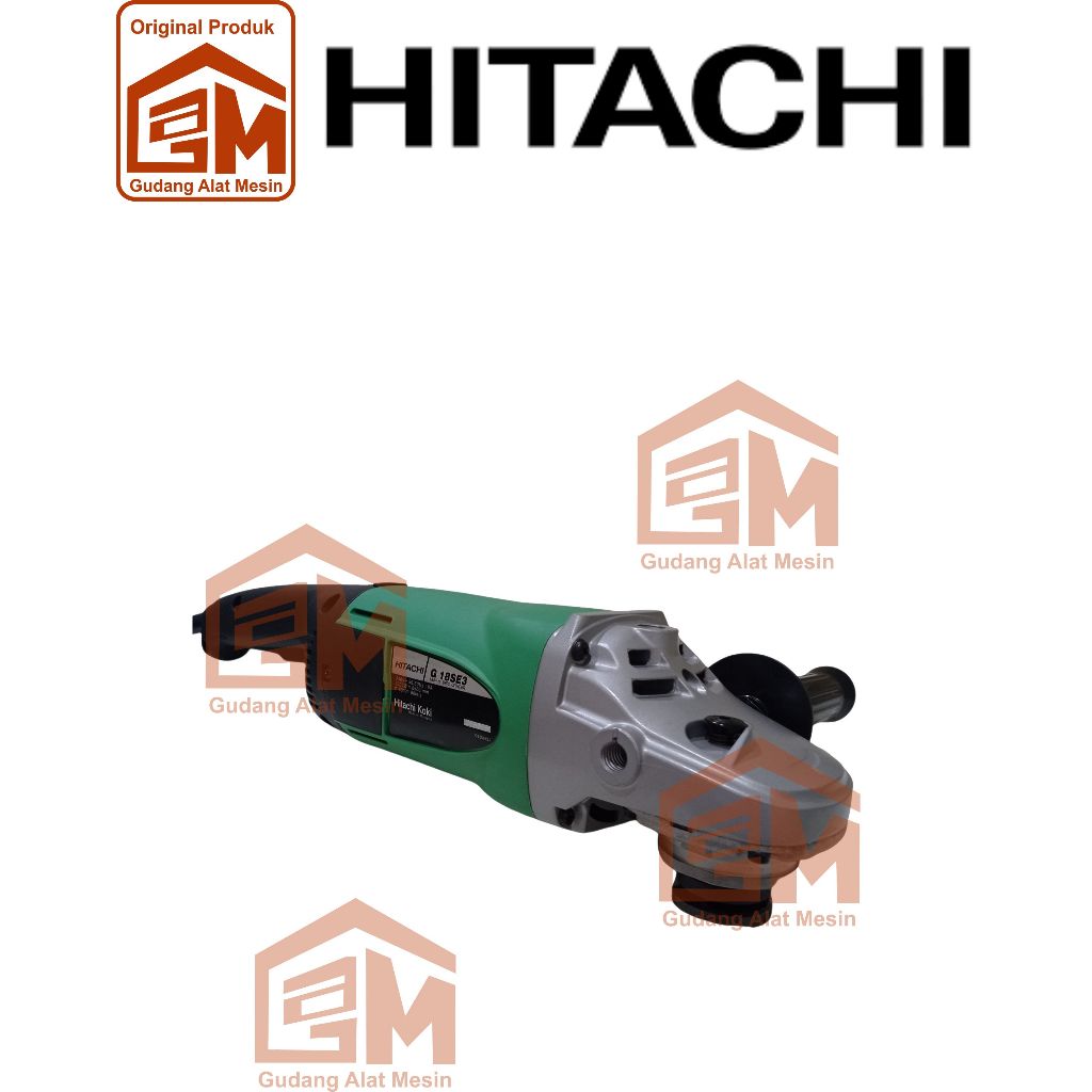 Hitachi G18SE3 Mesin Gerinda 7" Angle Grinder Listrik 2400W
