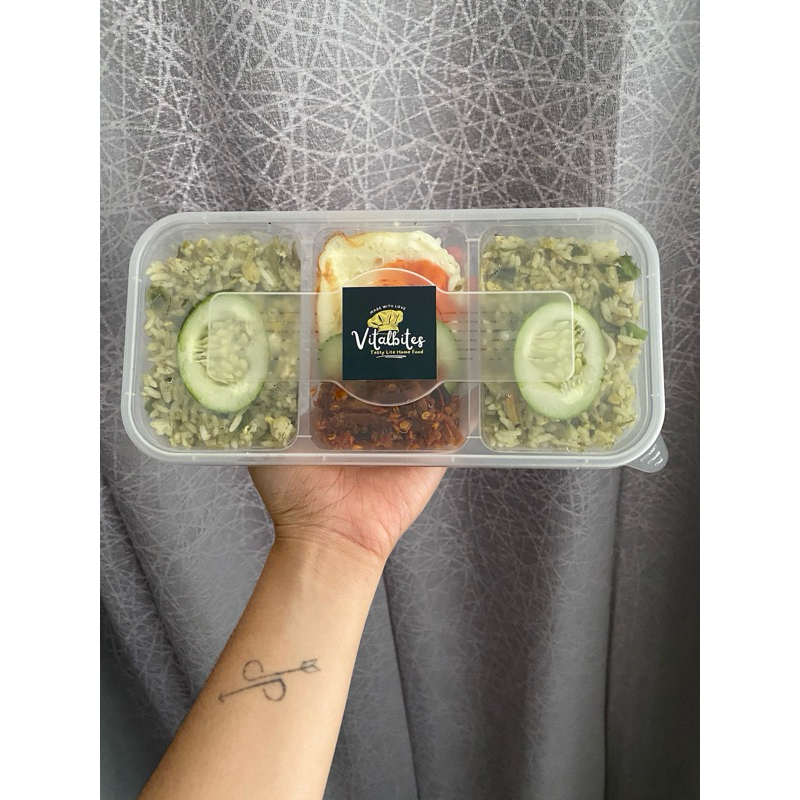 

Nasi Goreng Cabe Hijau + Sambal Cakalang