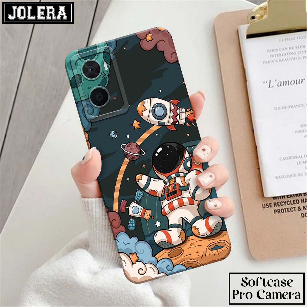Case Hp Softcase OPPO A76 - Case Hp OPPO A76 - Silikon Hp OPPO A76 - Casing OPPO A76 - Motif Cartoon