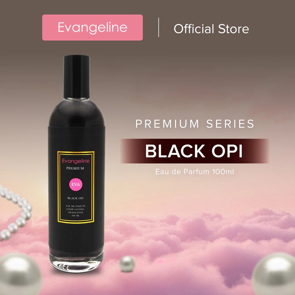 Evangeline Premium Eau De Parfum Black Opi 100ml - Parfum Wanita EDP - Black Opium