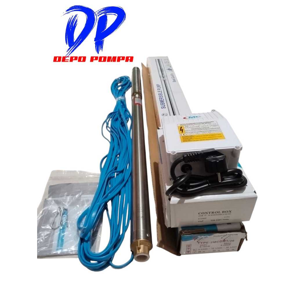 Pompa MC PUMP/Pompa Satelit Nasional MC 2 Inch 0.25 HP +KABEL
