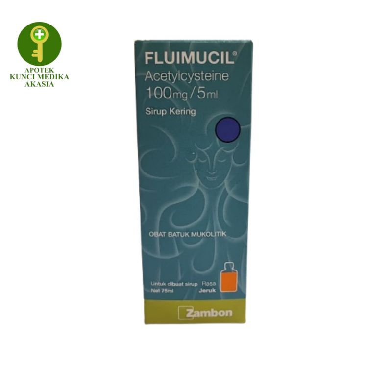 Fluimucil Dry Syrup 75 ml