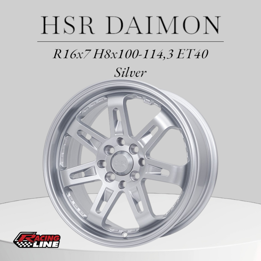Velg TE37 HSR DAIMON R16 jazz, vios, brio, avanza, xenia, dll pelak mobil TE37 Brio