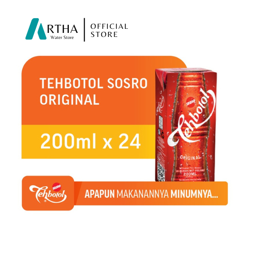

TEH BOTOL SOSRO - 200ML X 24