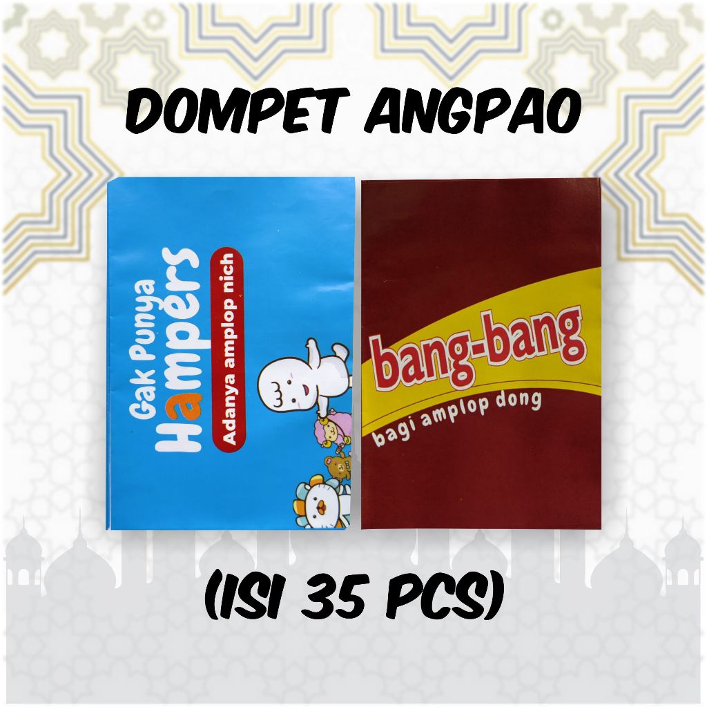 

DOMPET ANGPAO,DOMPET LEBARAN,DOMPET IDUL FITRI,DOMPET UANG KERTAS (Isi 35)