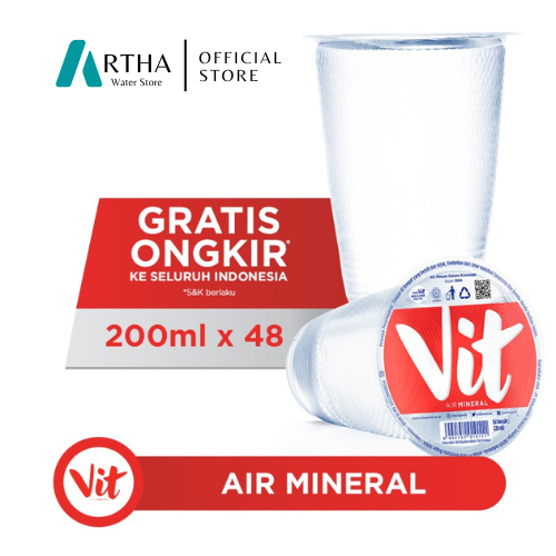 

VIT GELAS 200ML - ISI 48 - AIR MINERAL