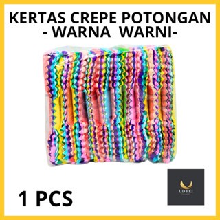

(1 SET) Kertas Crepe / Kertas Crepe potongan/ Kertas klobot/ Kertas Krep warna