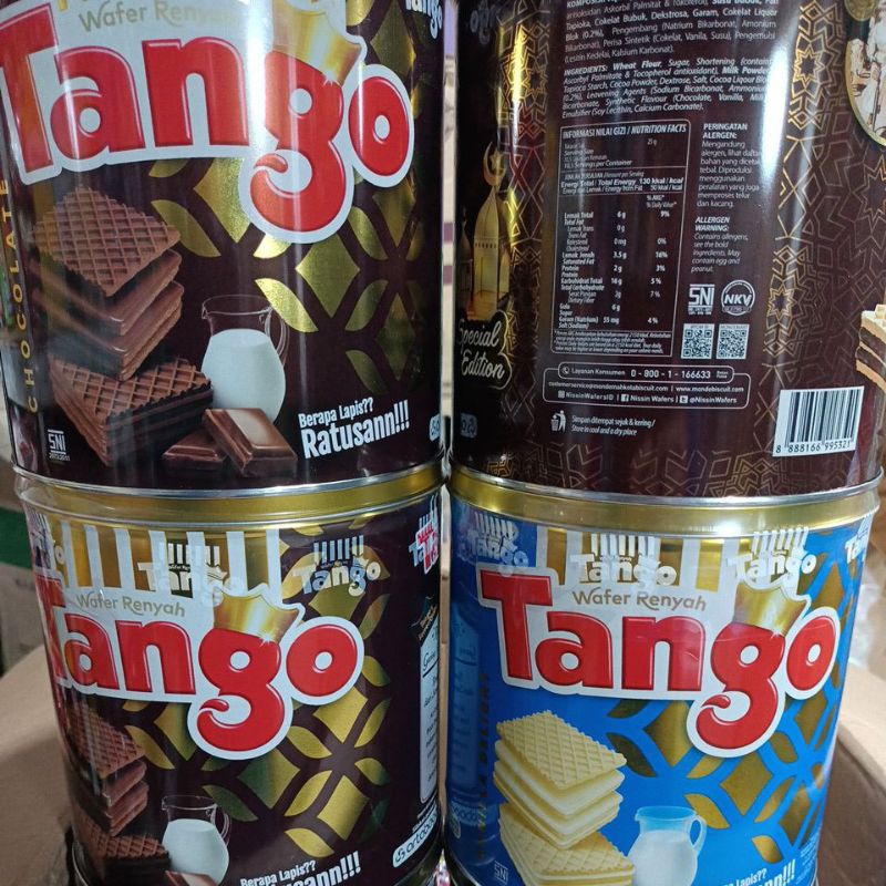 

Wafer Tango kaleng 300gram