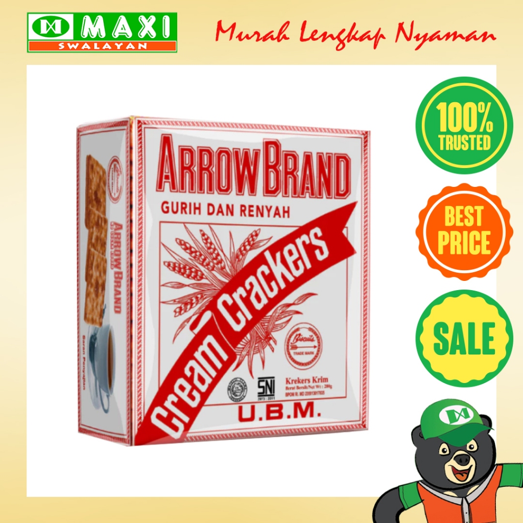 

UBM Biskuit 360gr Cream Crackers