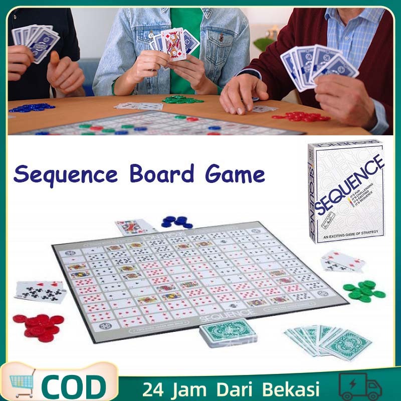 Card Board Game Equence Board Game Faly Game Board Boardgame
