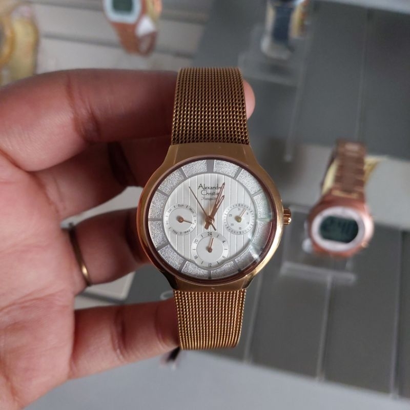 READY JAM TANGAN WANITA ALEXANDRE CHRISTIE AC6245 AC 6245 ORIGINAL